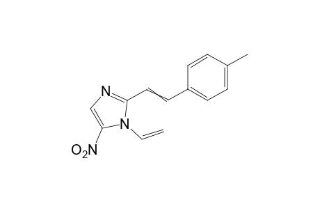 2-(p-methylstyryl)-5-nitro-1-vinylimidazole