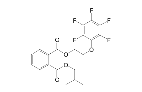 Phthalic acid, isobutyl 2-(pentafluorophenoxy)ethyl ester