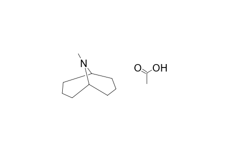 ACETIC ACID, 6-HYDROXY-9-METHYL-9-AZA-BICYCLO[3.3.1]NON-2-YL ESTER