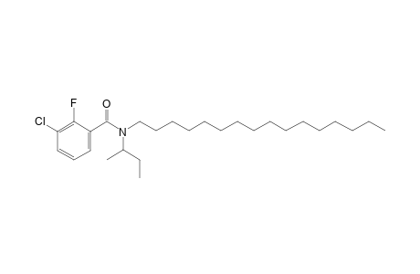 Benzamide, 3-chloro-2-fluoro-N-(2-butyl)-N-hexadecyl-