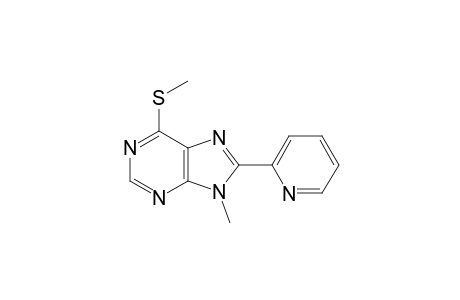 9-methyl-6-(methylthio)-8-(2-pyridyl)-9H-purine