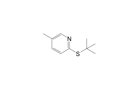 3-Picoline, 6-(tert-butylthio)-