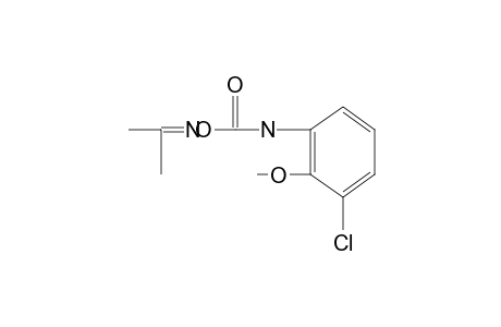 acetone, O-[(3-chloro-2-methoxyphenyl)carbamoyl]oxime