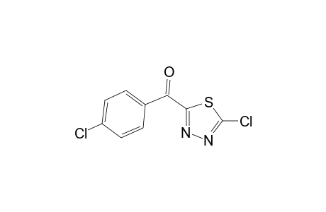 (4-chlorophenyl)-(5-chloro-1,3,4-thiadiazol-2-yl)methanone