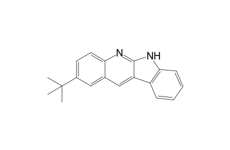 2-(t-Butyl)-5H-indolo[2,3-b]quinoline