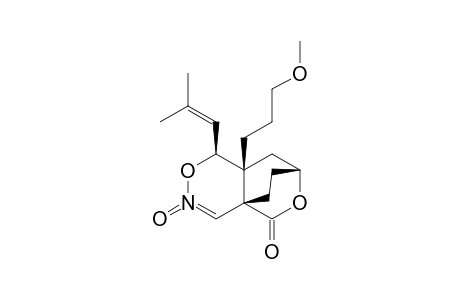 #2A;(1-S,4A-S,7-R,8A-R)-REL-3-OXO-8A-(3-METHOXYPROPYL)-4A,7-ETHANO-1-(2-METHYLPROP-1-ENYL)-8,8A-DIHYDROPYRANO-[3,4-D]-[1,2]-OXAZIN-5-(1-H,4A-H,7-H)-ONE