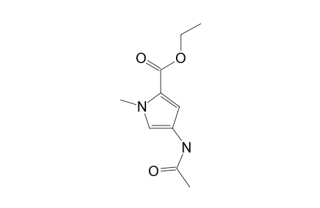 4-acetamido-1-methylpyrrole-2-carboxylic acid, ethyl ester