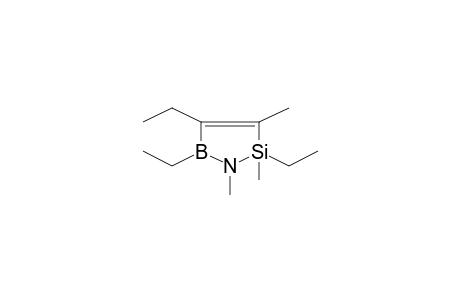 1-Aza-2-sila-5-boracyclopent-3-ene, 2,4,5-triethyl-1,2,3-trimethyl-