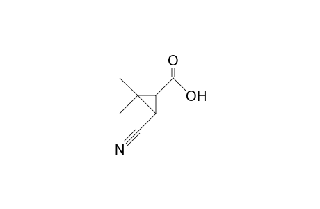 cis-3-CYANO-2,2-DIMETHYLCYCLOPROPANECARBOXYLIC ACID