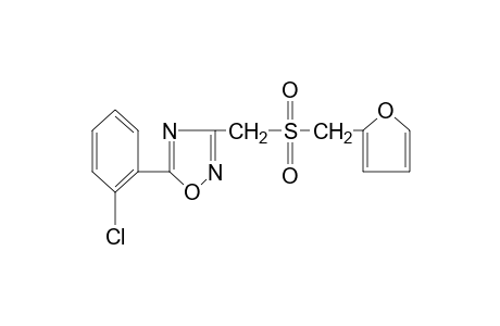 5-(o-chlorophenyl)-3-[(furfurylsulfonyl)methyl]-1,2,4-oxadiazole