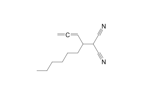 2-(Deca-1,2-dien-4-yl)malononitrile