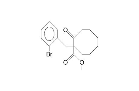 Methyl 1-(2-bromo-benzyl)-2-oxo-cyclooctane-1-carboxylate