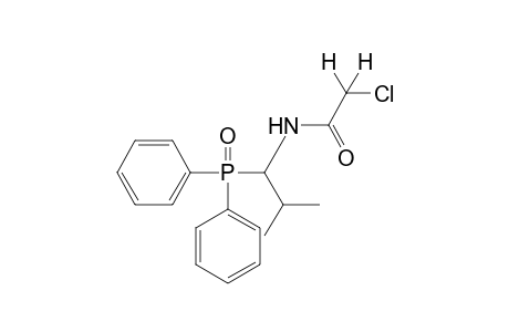 2-chloro-N-[1-(diphenylphosphinyl)-2-methylpropyl]acetamide