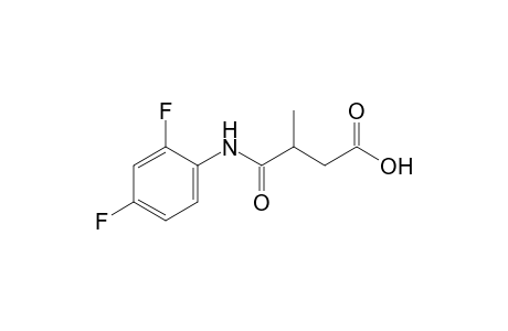 2',4'-Difluoro-3-methylsuccinanilic acid