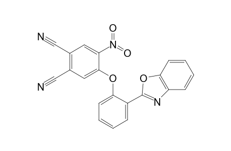 1,2-Benzenedicarbonitrile, 4-[2-(1,3-benzoxazol-2-yl)phenoxy]-5-nitro-
