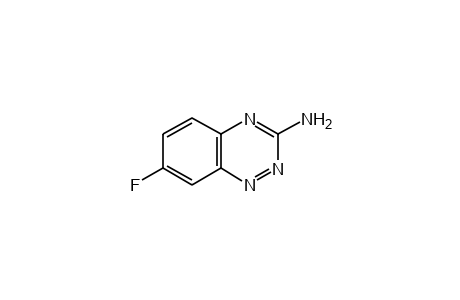 3-amino-7-fluoro-1,2,4-benzotriazine