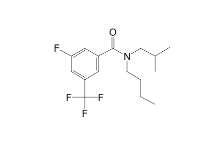 Benzamide, 3-fluoro-5-trifluoromethyl-N-butyl-N-isobutyl-