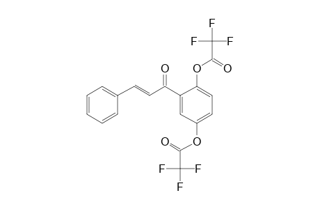 2',5'-Dihydroxychalcone, bis(trifluoroacetate)