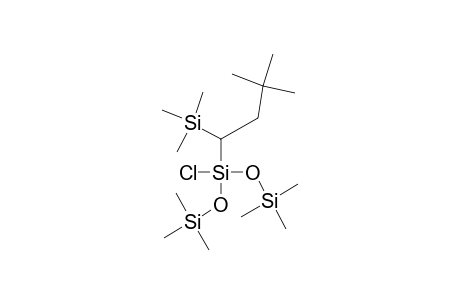 Chloranyl-(3,3-dimethyl-1-trimethylsilyl-butyl)-bis(trimethylsilyloxy)silane