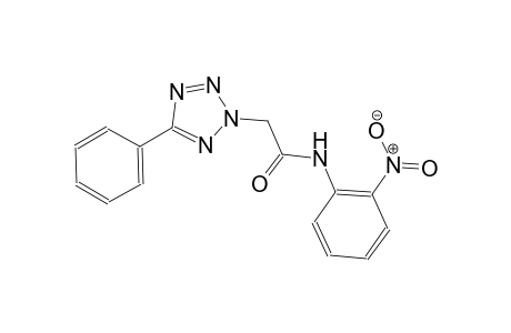 N-(2-nitrophenyl)-2-(5-phenyl-2H-tetraazol-2-yl)acetamide