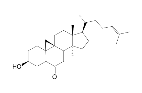 3.beta.-Hydroxy-28,29-bis-nor-cycloarten-6-one