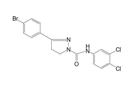 3-(p-bromophenyl)-3',4'-dichloro-2-pyrazoline-1-carboxanilide