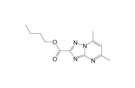 Butyl 5,7-dimethyl[1,2,4]triazolo[1,5-a]pyrimidine-2-carboxylate