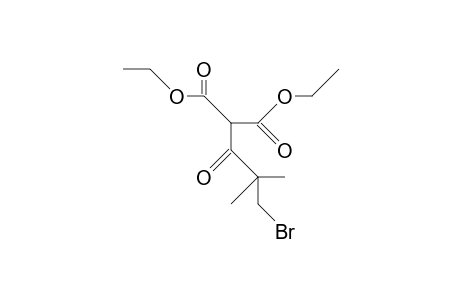 Ethyl-5-bromo-4,4-dimethyl-2-(ethoxycarbonyl)-3-oxopentanoate