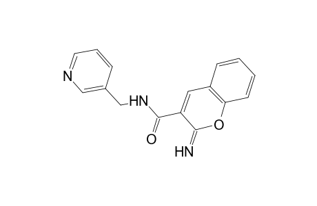 2-imino-N-(3-pyridinylmethyl)-2H-chromene-3-carboxamide