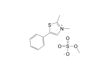 2,3-DIMETHYL-5-PHENYLTHIAZOLIUM METHYL SULFATE