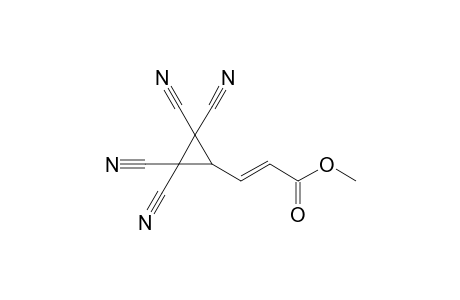 Methyl 3-(1',1',2',2'-tetracyanocycloprop-3'-yl)acrylate