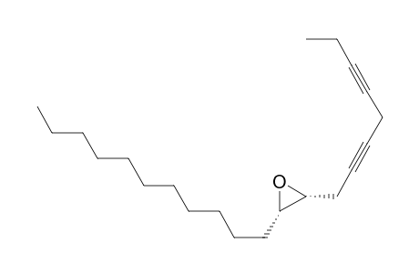 (+-)-cis-2-(2,5-Octdiynyl)-3-undecyloxirane