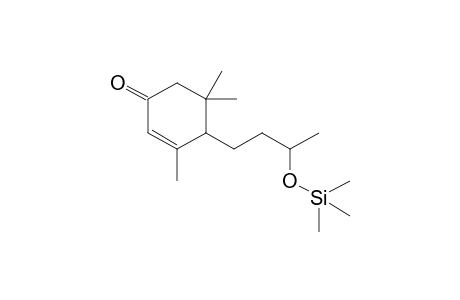 3,5,5-Trimethyl-4-(3-((trimethylsilyl)oxy)butyl)cyclohex-2-enone