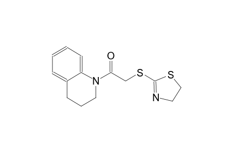 1-[(4,5-Dihydro-1,3-thiazol-2-ylsulfanyl)acetyl]-1,2,3,4-tetrahydroquinoline