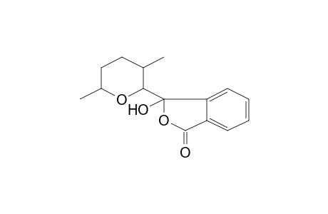 3-(3,6-Dimethyltetrahydro-2H-pyran-2-yl)-3-hydroxy-2-benzofuran-1(3H)-one