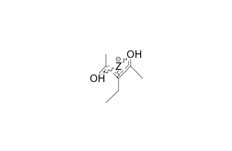 3-Ethyl-E,Z-2,4-pentadione enolate anion