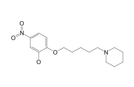 1-Piperidino-5-(2-hydroxy-4-nitrophenoxy)pentane