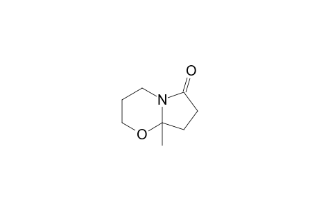 8a-methyl-3,4,7,8-tetrahydro-2H-pyrrolo[5,1-b][1,3]oxazin-6-one