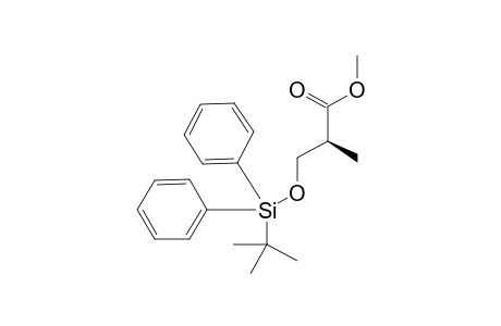 (R)-METHYL-2-TERT.-BUTYLDIPHENYLSILYLOXYMETHYL)-PROPANOATE