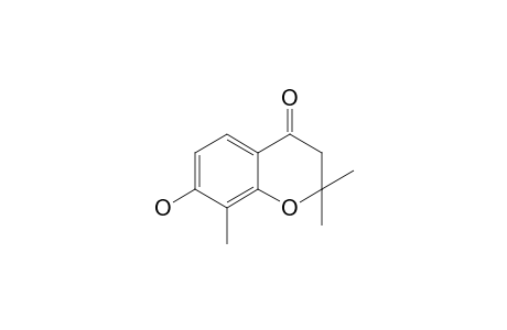 2,2-Dimethyl-7-hydroxy-8-methyl-4-chomanone