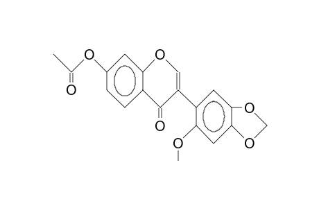 7-ACETOXY-6'-METHOXY-3',4'-METHYLENDIOXY-ISOFLAVON