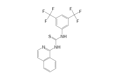 1-(alpha,alpha,alpha,alpha',alpha',alpha'-HEXAFLUORO-3,5-XYLYL)-3-(1-ISOQUINOLYL)-2-THIOUREA