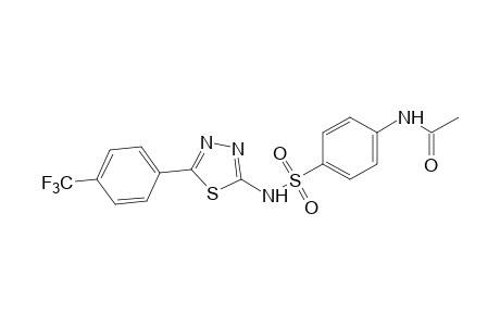 4'-{[5-(alpha,alpha,alpha-TRIFLUORO-p-TOLYL)-1,3,4-THIADIAZOL-2-YL]SULFAMOYL}ACETANILIDE