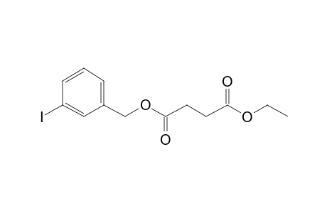 Succinic acid, ethyl 3-iodobenzyl ester