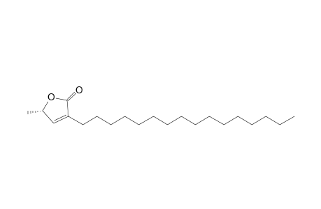 (5S)-3-cetyl-5-methyl-5H-furan-2-one