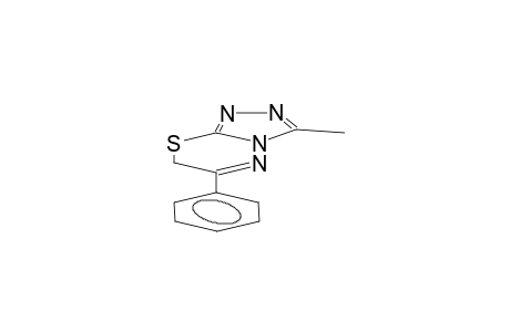 3-methyl-6-phenyl-7H-s-triazolo[3,4-b][1,3,4]thiadiazine