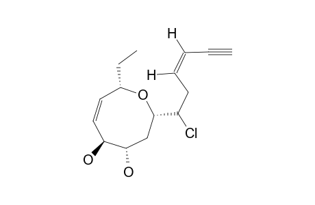 (3Z)-(6XI,9R,10R)-6-CHLOROLAUTHISA-3,11-DIENE-1-YNE-9,10-DIOL