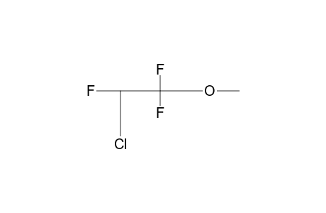 2-Chloro-1,1,2-trifluoroethyl methyl ether