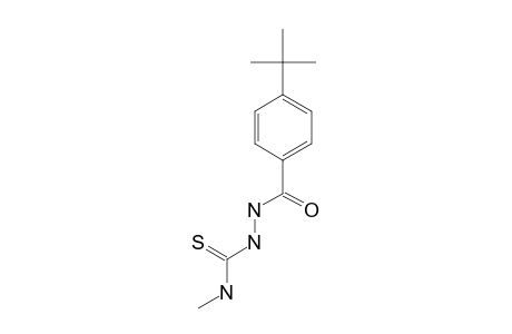 1-(p-tert-butylbenzoyl)-4-methyl-3-thiosemicarbazide