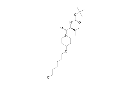 N-TERT.-BUTYLOXYCARBONYL-L-VALINE-4-(6-HYDROXYHEXYLOXY)-PIPERIDIDE